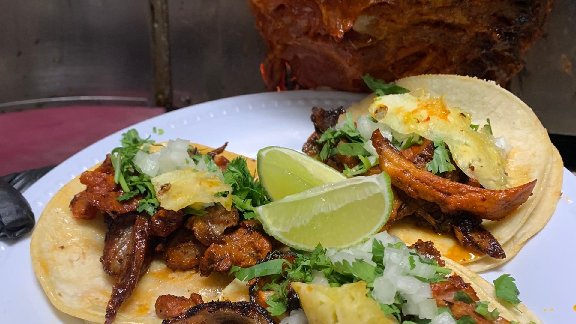 The tacos speak for themselves