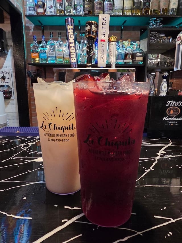 Agua de jamaica.