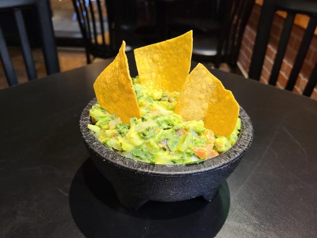 Chunky guacamole.