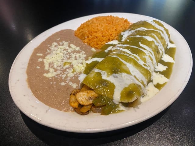 Burrito veggie.