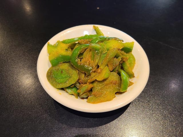 Grill Bell Pepper (Side).