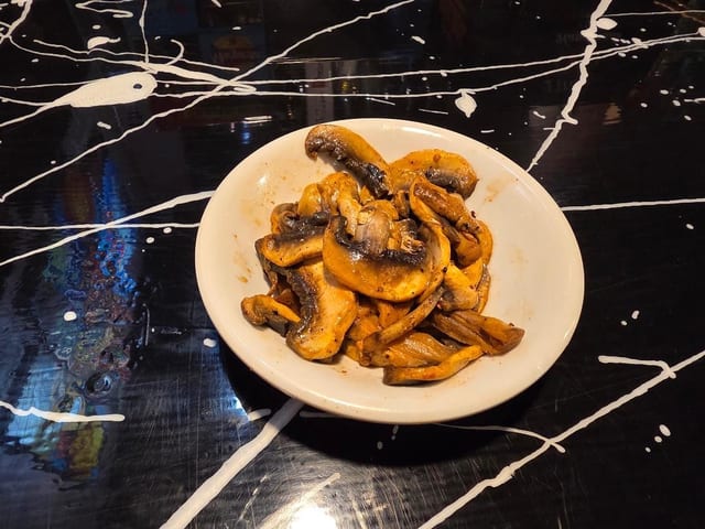 Grilled Mushrooms (Side).