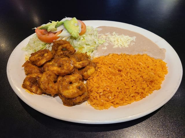 Camarones ala diabla.
