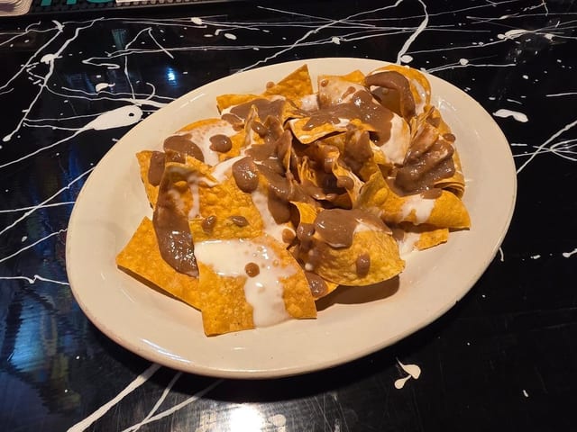 Bean nachos.