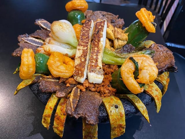 Molcajete volcan.