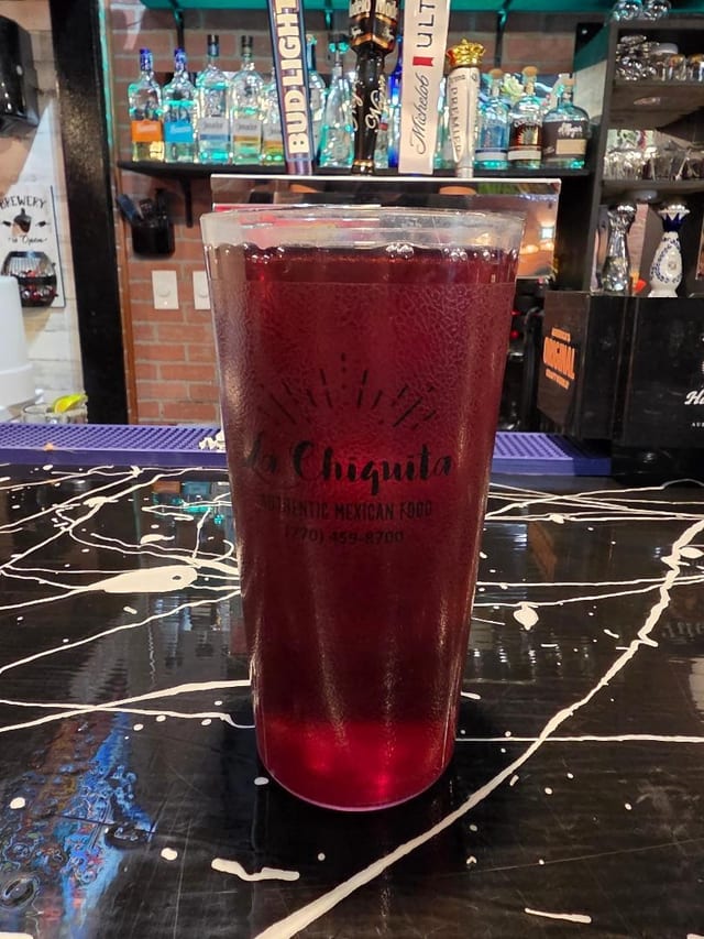 Cranberry juice.