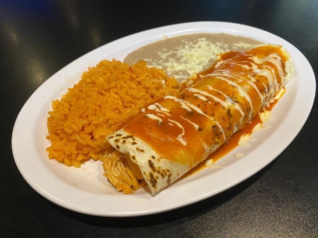 Kids burrito.
