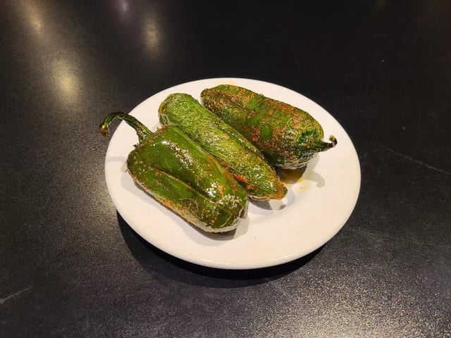 Jalapeños Toreados 3pcs (Side).