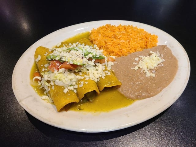 Enchiladas sanas.